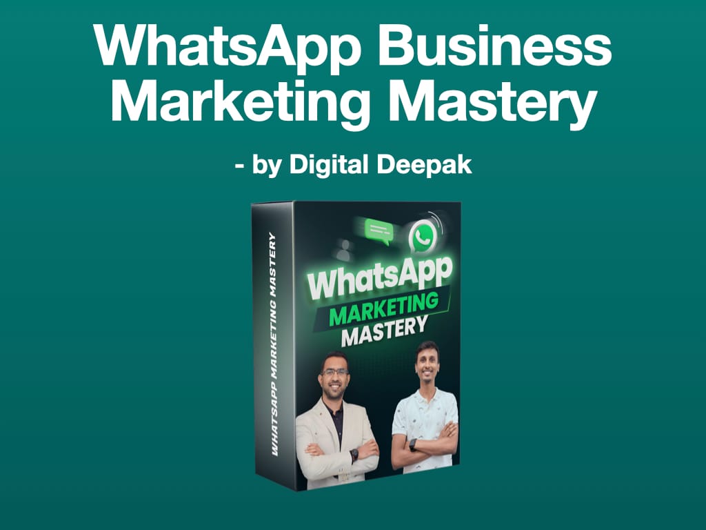 Join WhatsApp Marketing Mastery Cohort