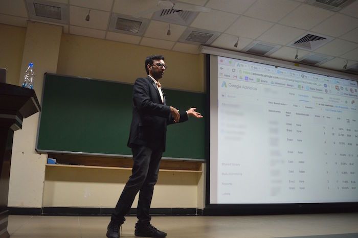 My First Digital Marketing Workshop at IISC, Bangalore