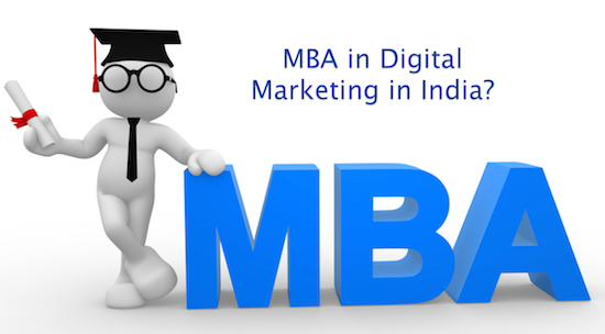 MBA in Digital Marketing in India