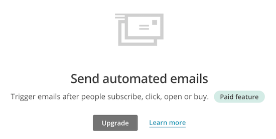 automated emails in drip email marketing