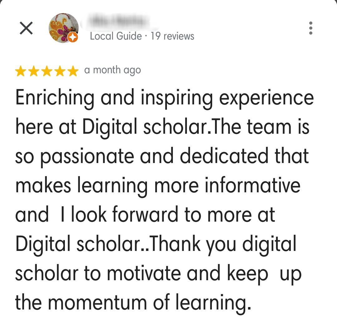 digital scholar review