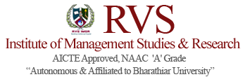 RVS Institute Logo - MBA in Digital Marketin